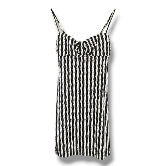 NEW Sunsets Women's Swimwear Dress Coverup Mini Dress Swimsuit Black Size‎ Large - Picture 1 of 12